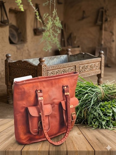 Borsa shopping pelle market - shopping,