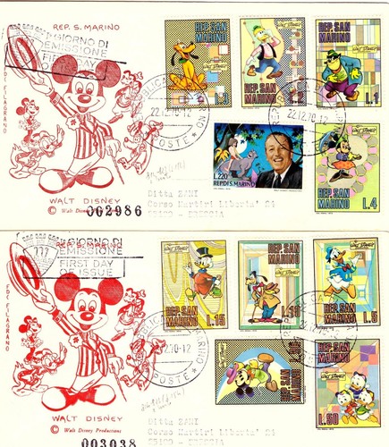 San marino 1970 walt disney - san,