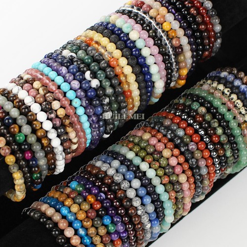 Bracciale elastico perle tonde