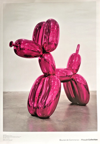 Jeff koons original poster - poster,