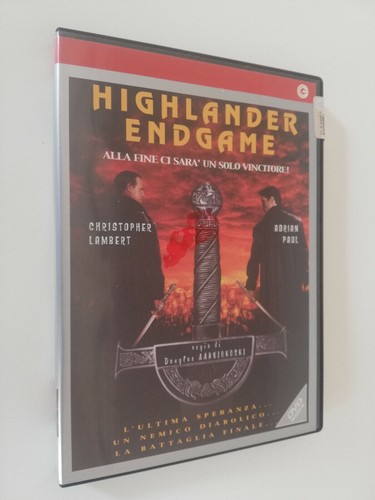 Dvd highlander endgame 1 - highlander,