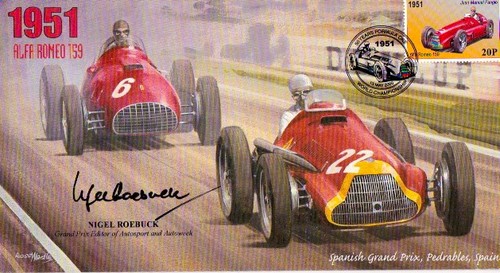Nigel roebuck 1951 autografo - 1951,