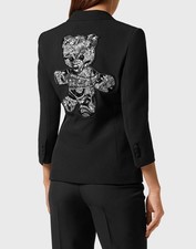 CADY BLAZER 3/4 FIT PAISLEY