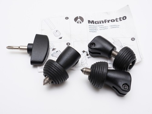 Set piedini spuntati manfrotto - set,