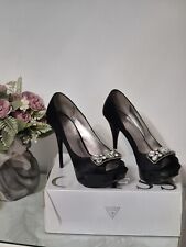 Scarpe Guess nere, tacco a spillo e plateau. Misura 40
