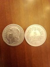 5 FRANCHI 1950 - CIRCOLATA - Monete Francia