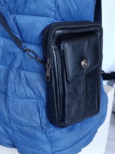 Borsello uomo vera pelle - vera, porta