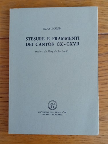 Ezra pound stesure - pound,,