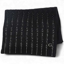 Moda Sciarpa GUESS Donna Nero