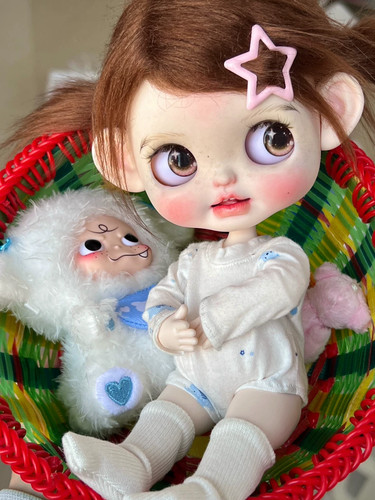 Ooak bambola blythe - bambola,