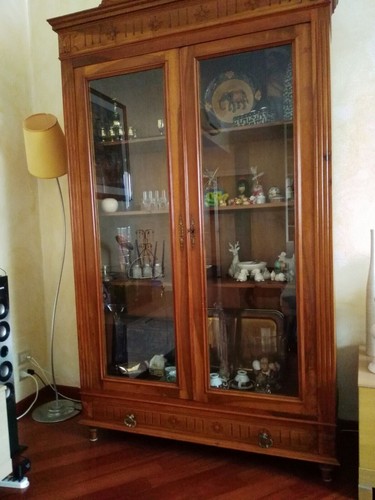 Credenza vetrina antica - credenza,