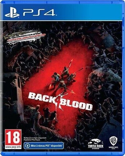 Back blood sony playstation - blood, (sony