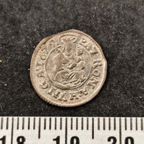 Moneta denaro 1679 ungheria - denaro,