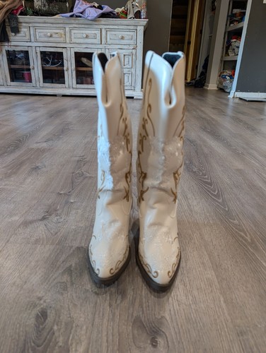 Stivali cowboy western - , bianchi