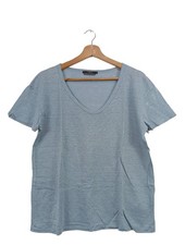 SET Maglia con scollo a V Donna Camicia Taglia IT 42 blu stile casual