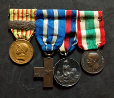 Medagliere 1° guerra con