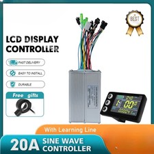 Regolatore onda sinusoidale E-Bike 36V 48V 20A 3 modalità spina SM con display LCD S866