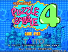 TAITO 1997 PUZZLE BOBBLE 4 F3