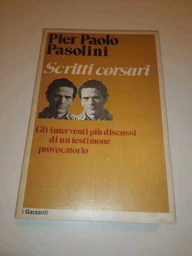 Pier paolo pasolini scritti - pasolini,