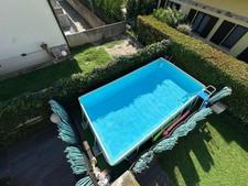 Piscina Laghetto Fuori Terra 6,5 x 3 x 1 m – Pompa e Scaletta NUOVE