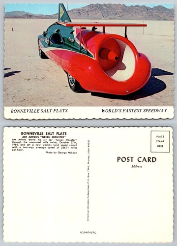 Bonneville salt flats - salt,