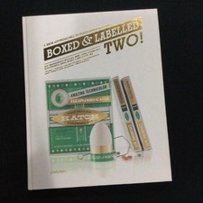 Packaging Design Book 224 Pages Label & Box Art Reference From Japan