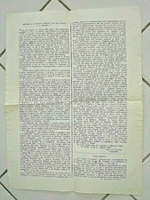 NN911-RISORGIMENTO-1848 LETTERA A STAMPA DI VINCENZO GIOBERTI