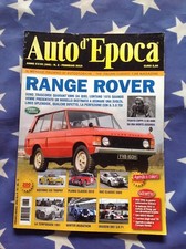 (E) Rivista AUTO D'EPOCA Anno
