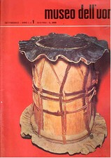 M3 MUSEO DELL'UOMO N. 1 ANNO I MARZO 1964 SUPPL. SETTIMANALE A "ANTROPOLOGIA"