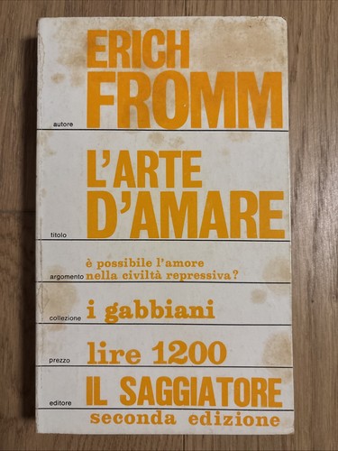 Erich fromm arte amare - erich,