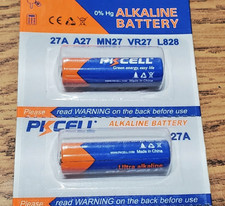 due batterie alcaline 27A 12V