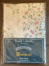 Rara tovaglia oblunga floreale