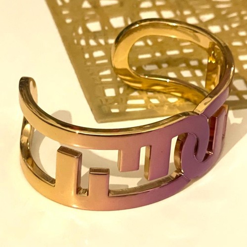 Bracciale fendi lock oro - bracciale,