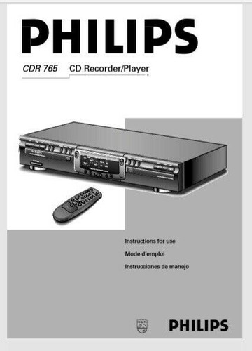 Phillips cdr 765 lettore - 765, cd