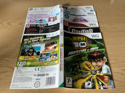 Nintendo wii box art - box, inserti
