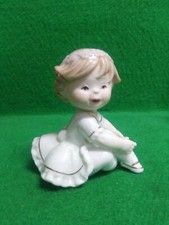 Bambolina Sopramobile Bomboniera In Porcellana Via Veneto