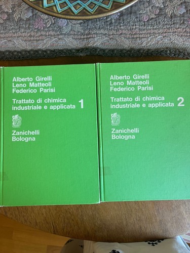 Trattati chimica - di,