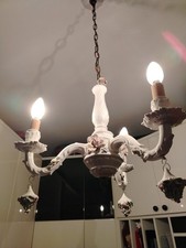 antico lampadario Capodimonte