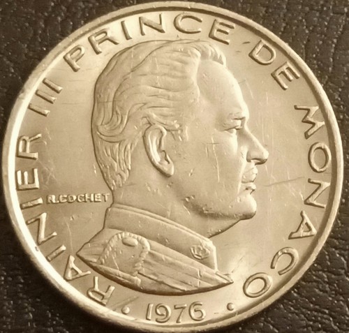 Monaco moneta franco 1976 - moneta, 1