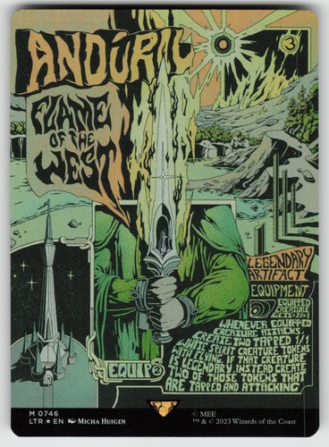 Anduril fiamma del west - anduril,,