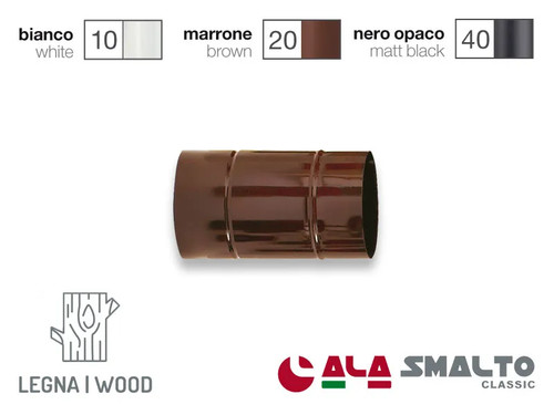 Tubi stufa 10x25 - , smaltati