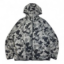 Giacca a vento uomo grigia