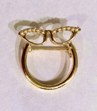 Spilla porta occhiali occhi di