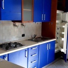 cucina, armadio, divano letto