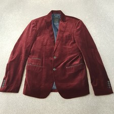 Giacca uomo Zara 42 rosso