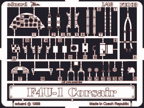Accessori eduard fe103 1 - fe103, 1:48