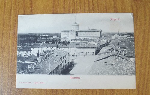 Cartolina magenta panorama - cartolina,