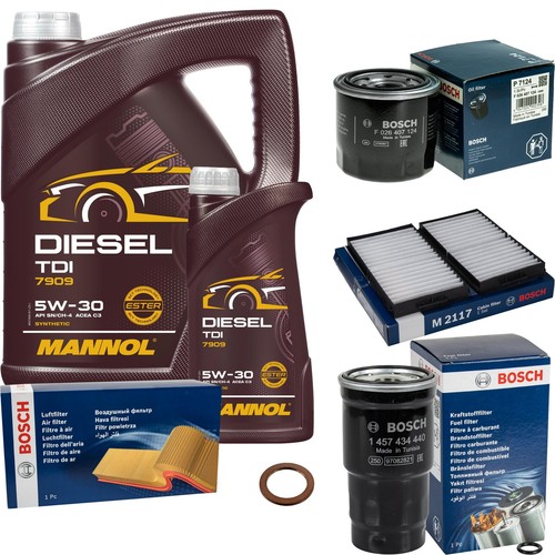 Bosch controllo set mannol - set, l