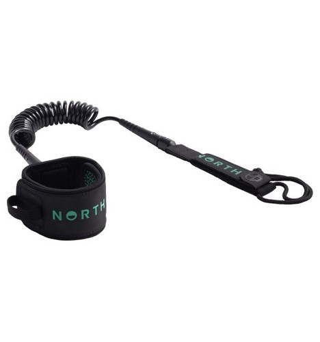 North coiled ankle leash - north,
