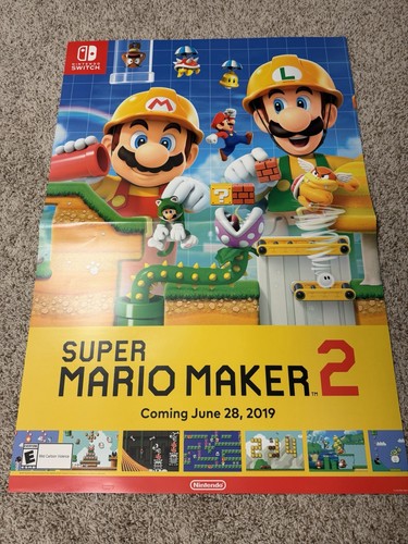 Poster gamestop super mario - gamestop,